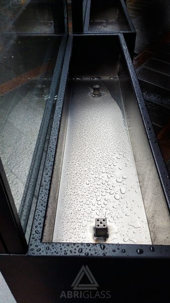 Bac jardinière en détail