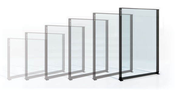 Paravent fixe en verre Open Air Ultra Plus Glass Wall