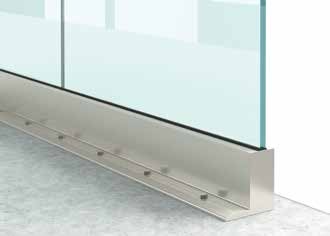Garde corps en verre Type L1 Profil1 Installation6