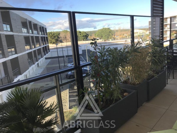 Paravent escamotable chez un particulier