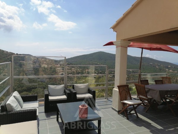 Protection vent terrasse La Londe les Maures