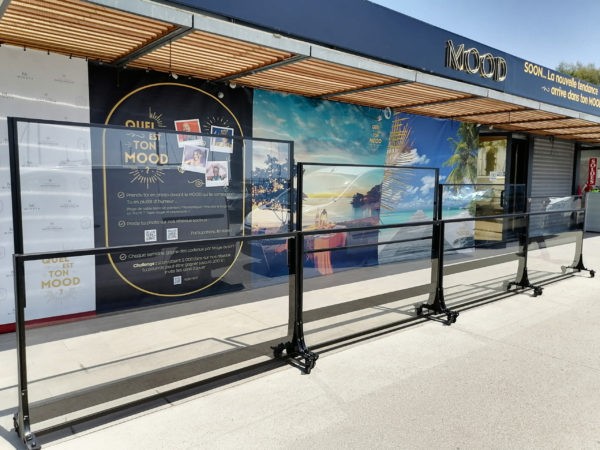 Protection vent terrasse Saint-Laurent du var